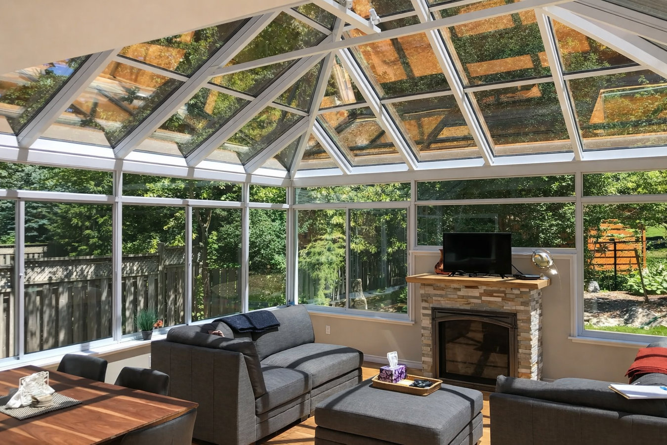 Four season sunrooms